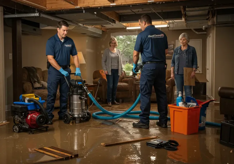 Basement Water Extraction and Removal Techniques process in DeWitt, MI