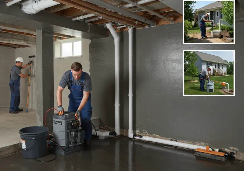 Basement Waterproofing and Flood Prevention process in DeWitt, MI